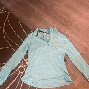Teal Nike pull over
